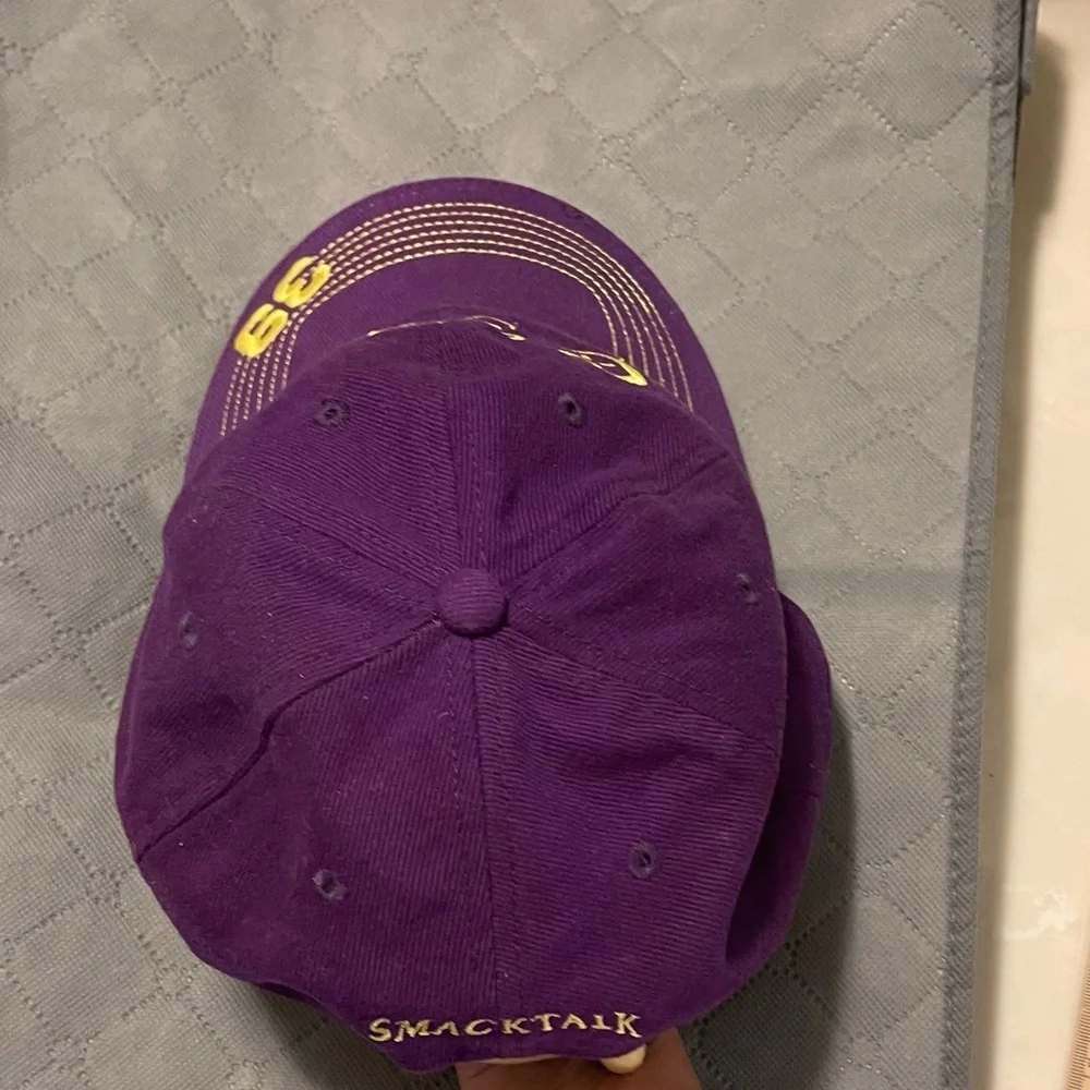 Tangerine Purple and Yellow Hat Crown Royal